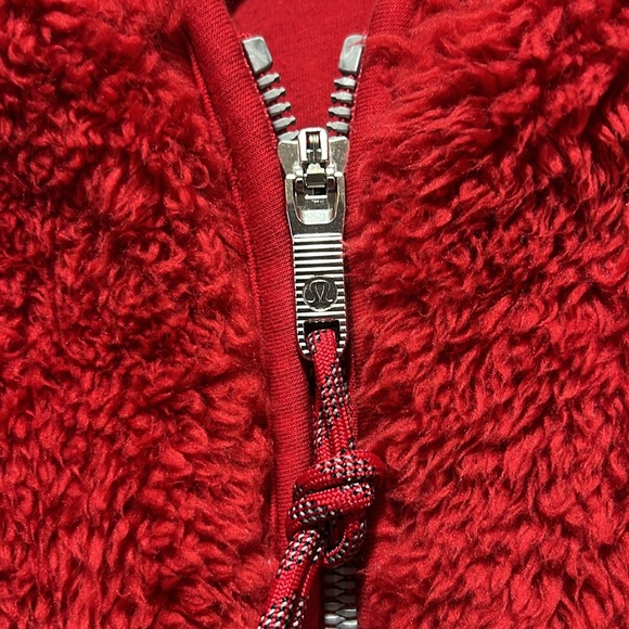 Lululemon Red Oh So Sherpa Jacket 6 - Picture 2 of 11